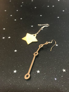 Silver Star 'ARIES' Earrings - Riddhika Jesrani