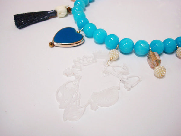 Love India Blue Necklace