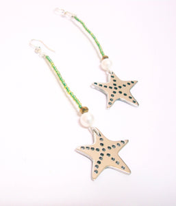 Long Starfish Sea World Earrings