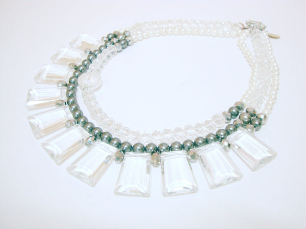 Signature Beaded Icy Pearl Necklace - Riddhika Jesrani