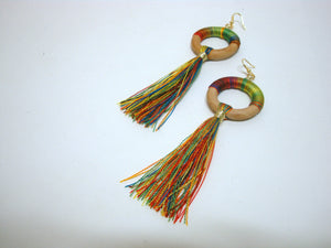 Fun Multi-Colored Tassel Earrings - Riddhika Jesrani