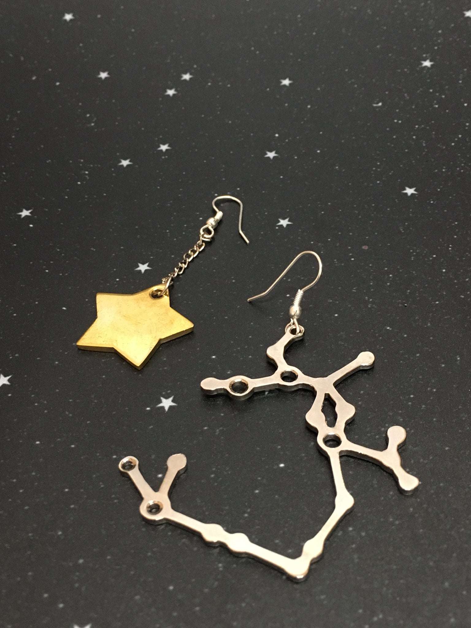 Gold Star 'SAGITTARIUS'  Earrings - Riddhika Jesrani