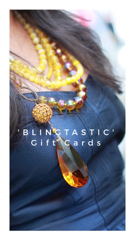'Blingtastic' Gift Cards
