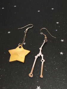 Gold Star 'TAURUS'  Earrings - Riddhika Jesrani