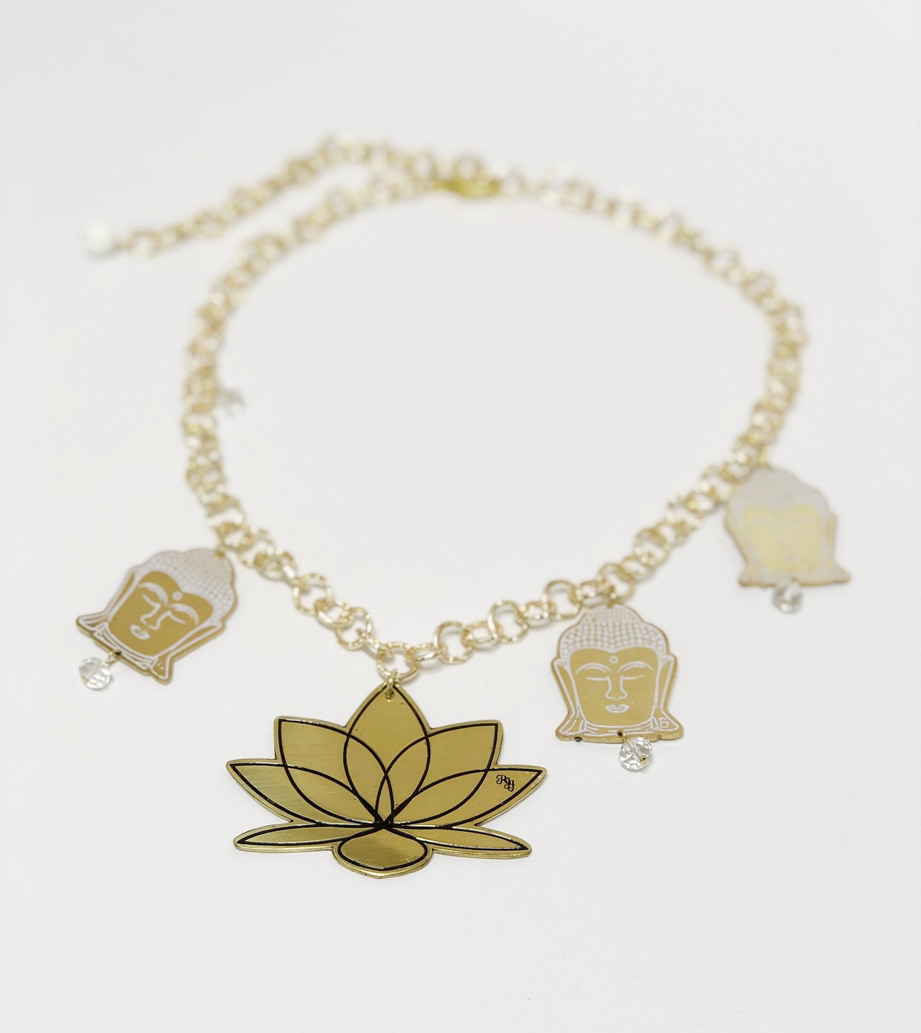 Buddha and Lotus Chain