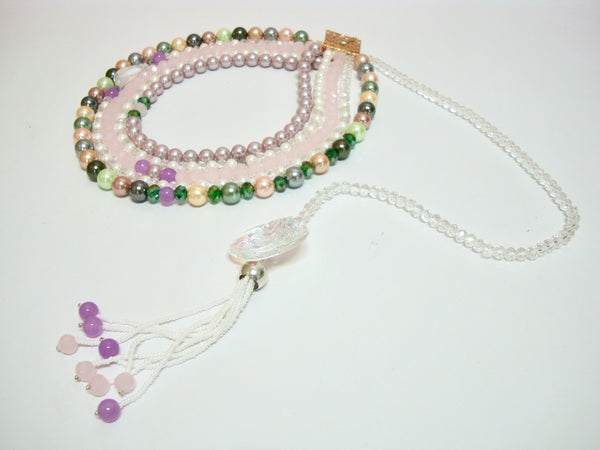 Signature Beaded Pearly Delight Necklace