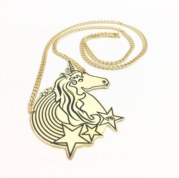 Unicorn Pendant Chain